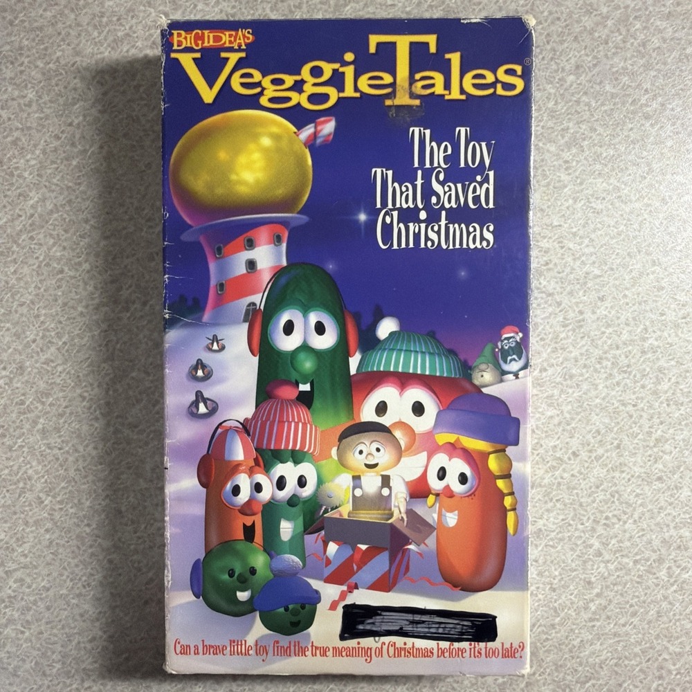 VeggieTales  The Toy That Saved Christmas (VHS,‎ 1998)
